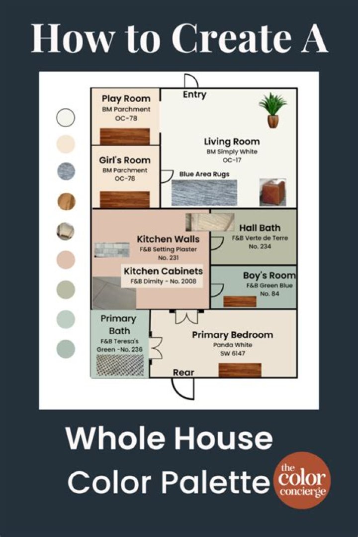 Should your whole house have the same color scheme