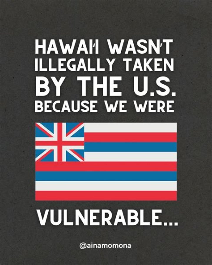 Was Hawaii taken illegally