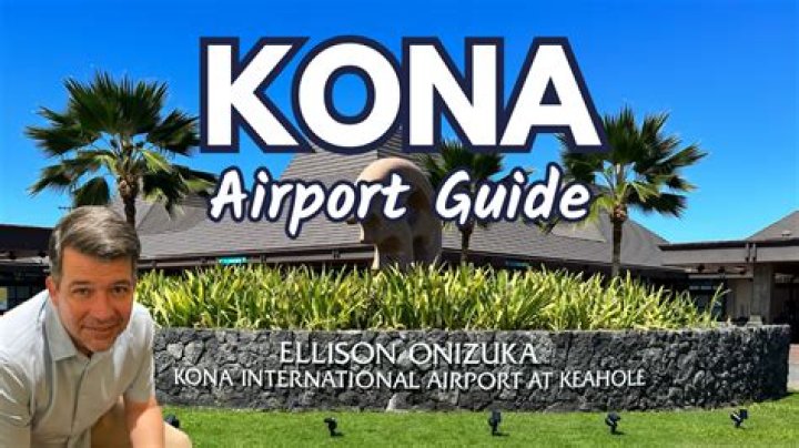What airlines fly into Kona
