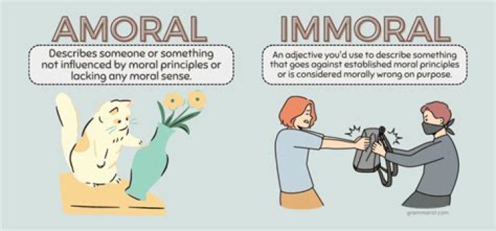 What are acts of immorality