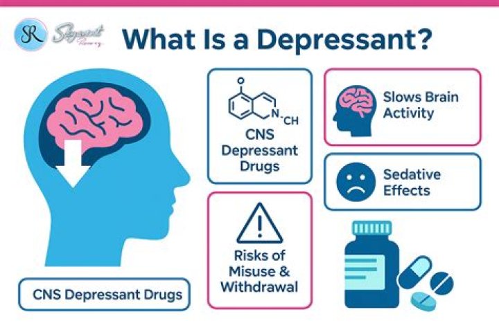 What are examples of CNS depressants