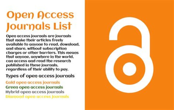 What are examples of open access resources
