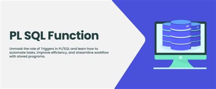 What are functions in PL SQL