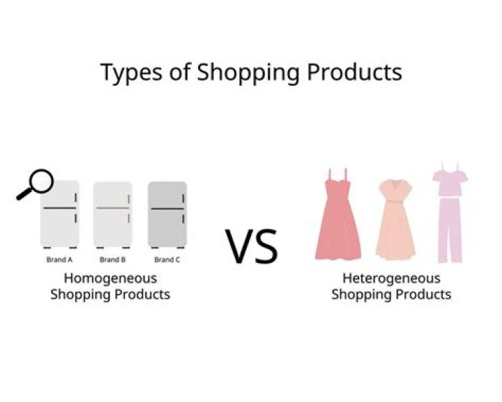 What are heterogeneous shopping goods