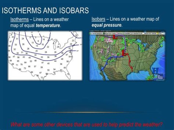 What are isobars and isotherms