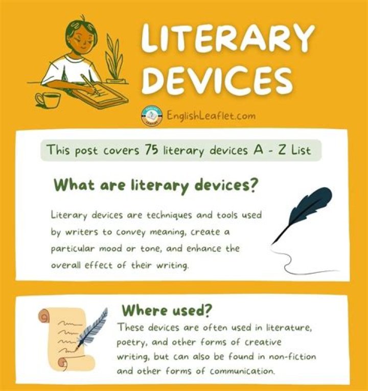 What are some literary devices in the giver