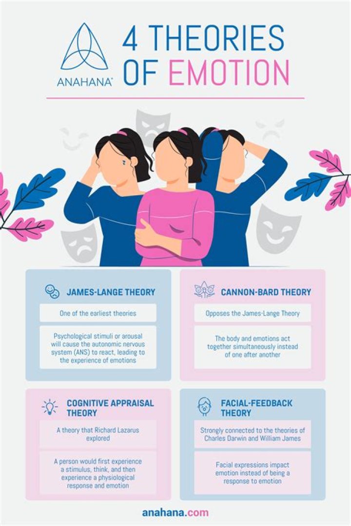 What are the 4 major theories of emotion