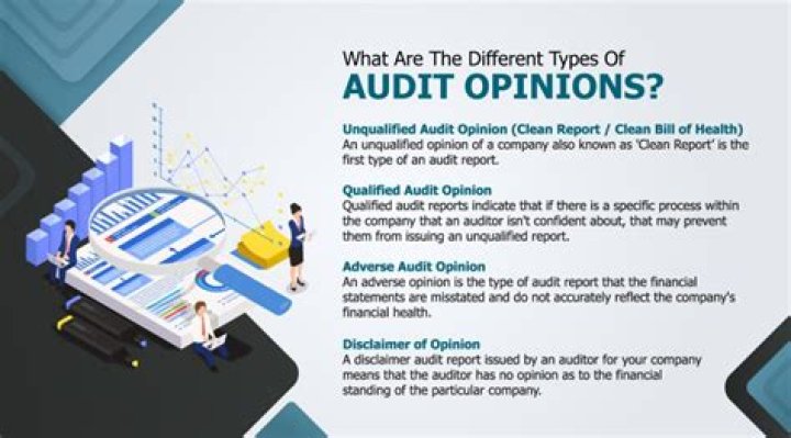 What are the 4 types of audit opinions