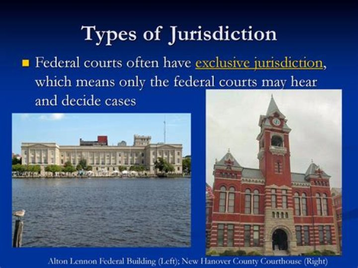 What are the 8 types of cases where federal courts have jurisdiction