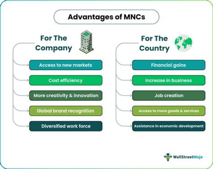 What are the advantages of MNCs