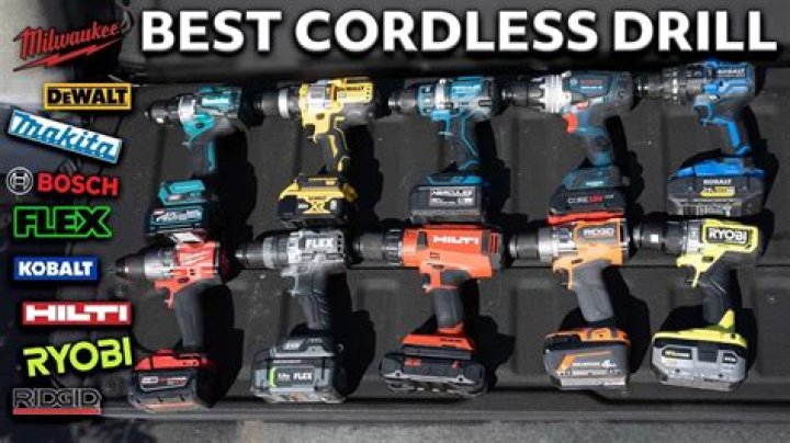 What are the best cordless power tools
