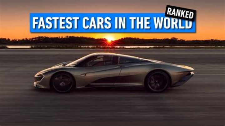 What are the fastest production cars made