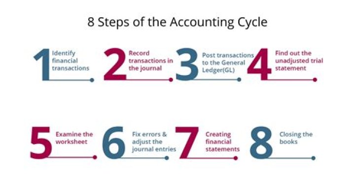 What are the four steps in the financial management cycle