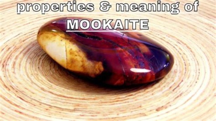 What are the healing properties of Mookaite