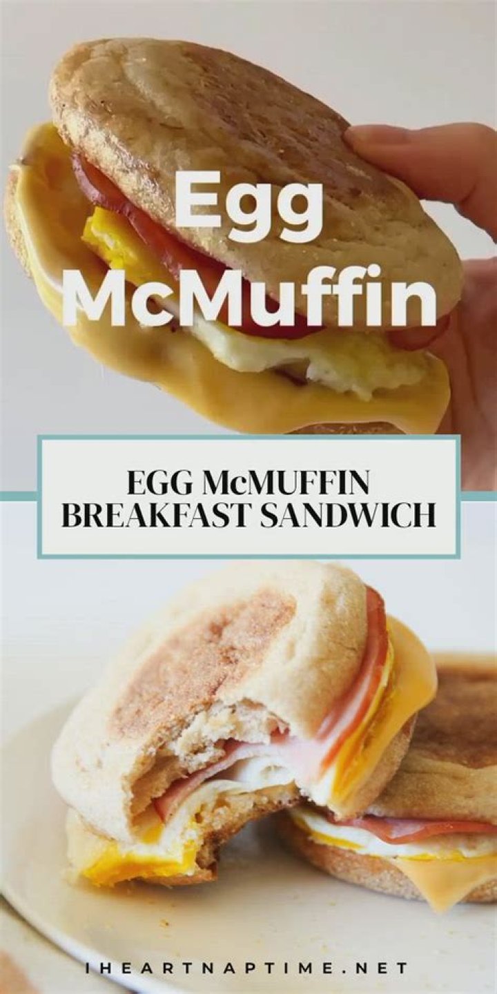 What are the ingredients in an egg McMuffin
