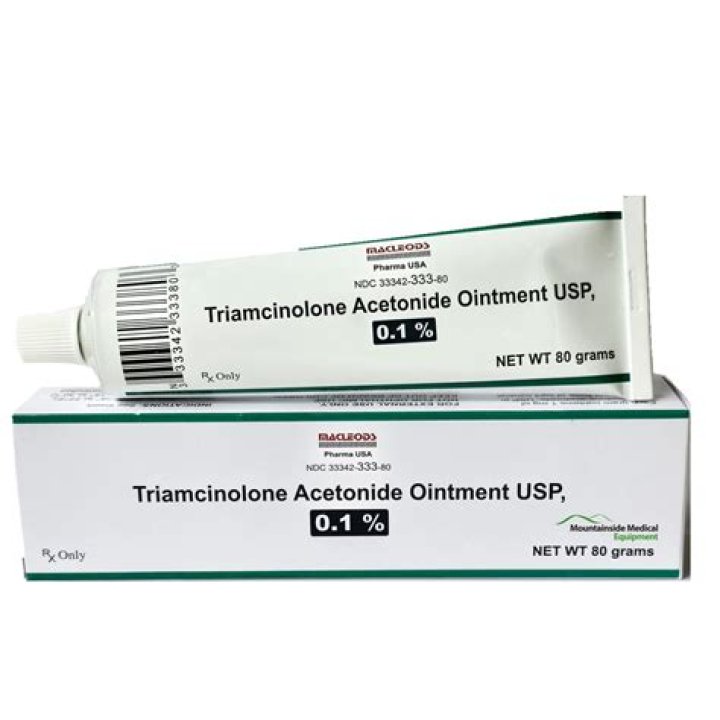 What are the ingredients in triamcinolone ointment