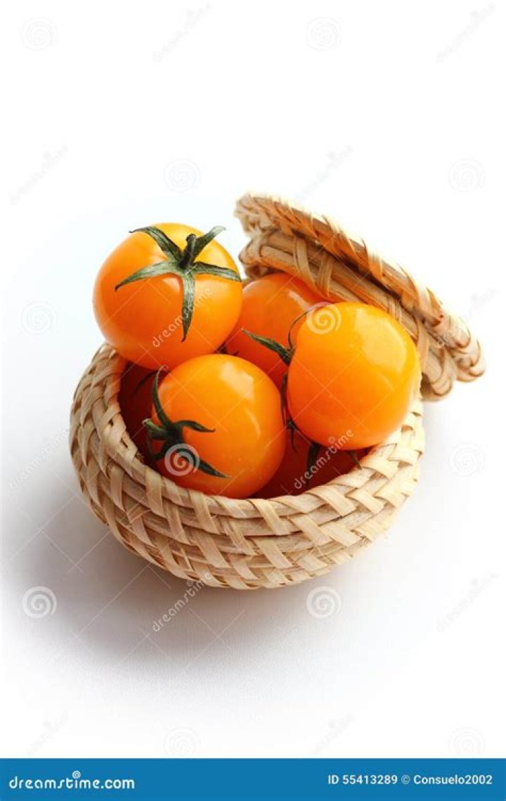 What are the little orange tomatoes called
