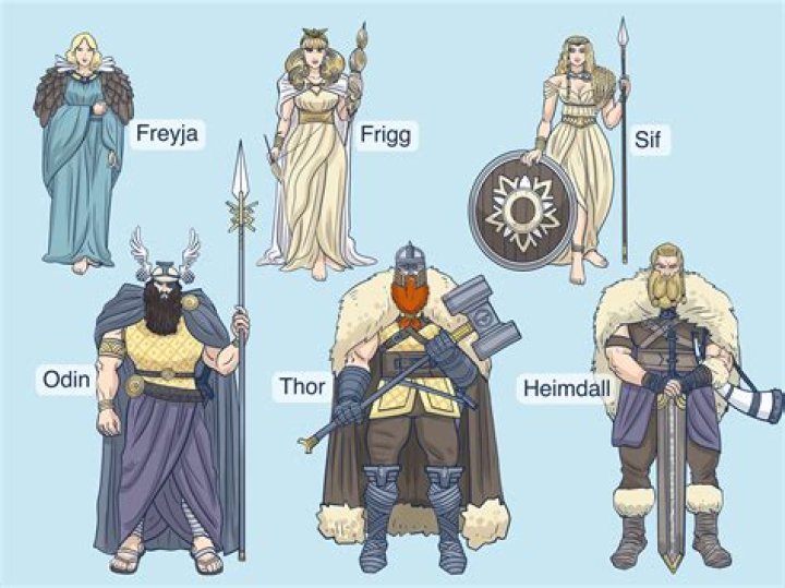 What are the main Norse gods