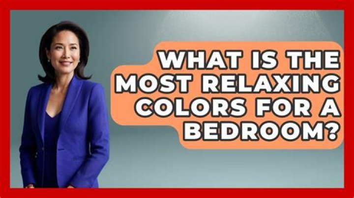 What are the most relaxing colors