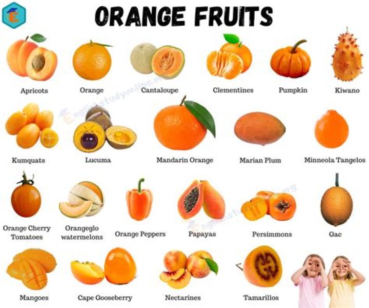 What are the orange vegetables
