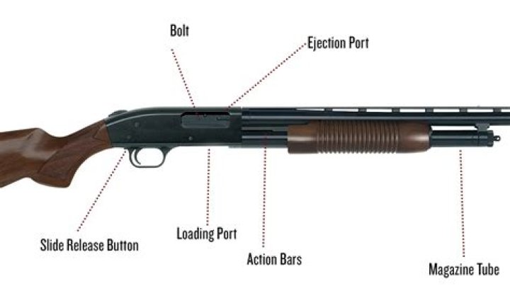 What are the parts of a shotgun called