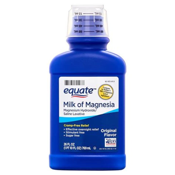 What are the side effects of milk of magnesia