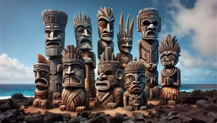 What are tiki totems