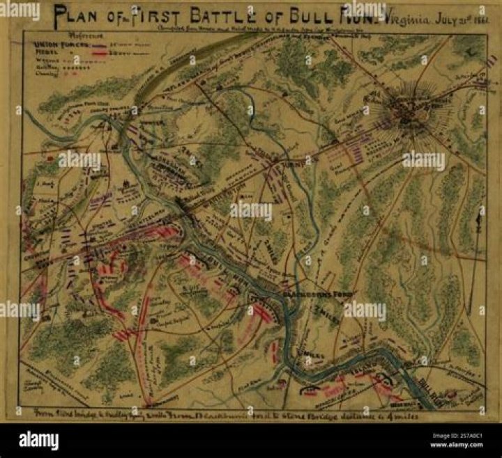 What are two significant facts about the First Battle of Bull Run