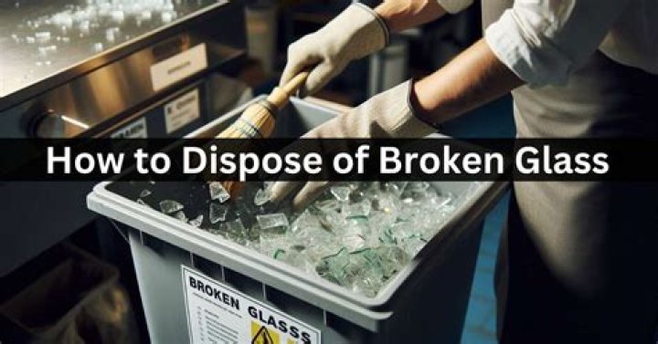 What can I do with broken glass