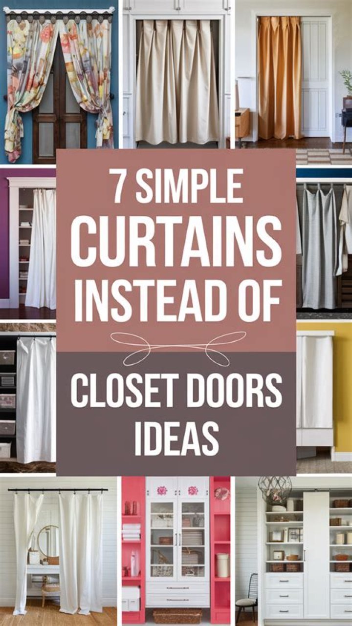 What can I use instead of a curtain rod