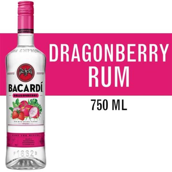 What can you mix with Dragon Berry Bacardi