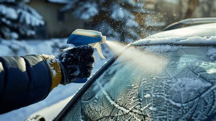 What can you spray on your windshield to prevent frost