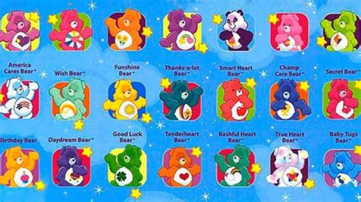 What color are the Care Bears
