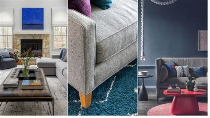 What color area rug goes with a brown couch