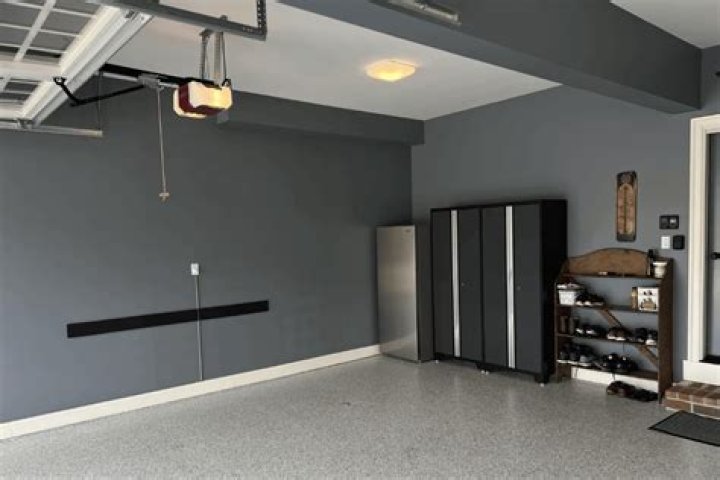 What color do you paint the inside of a garage