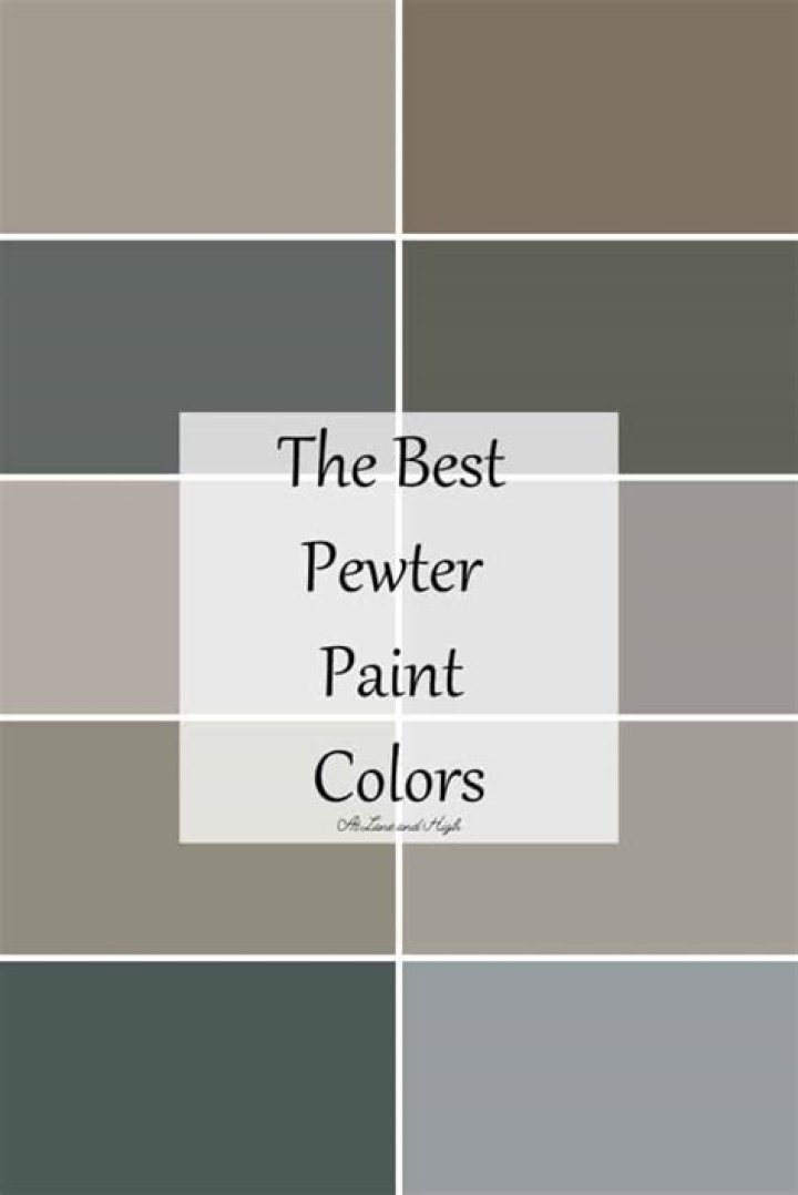 What color is pewter gray