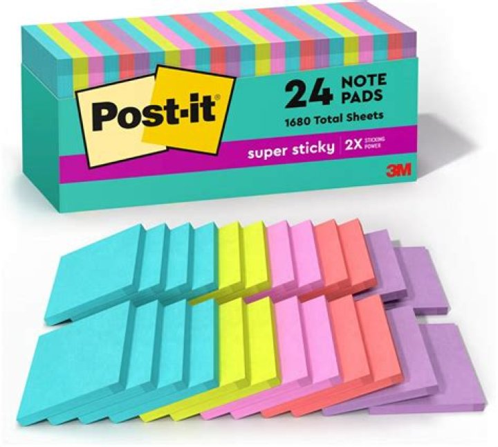 What colors do post it notes come in