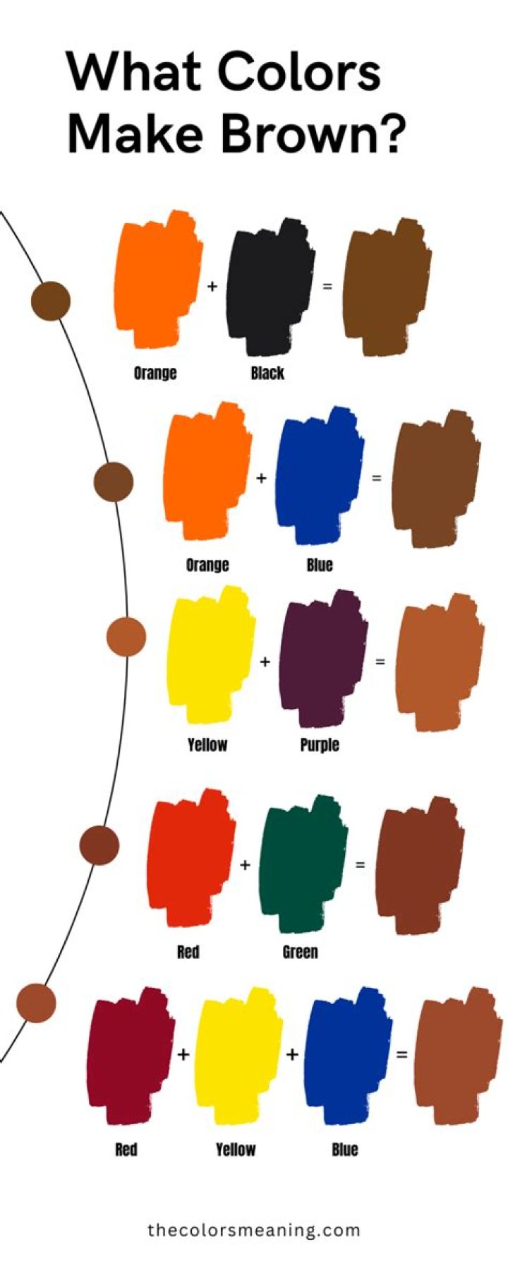 What colors make espresso