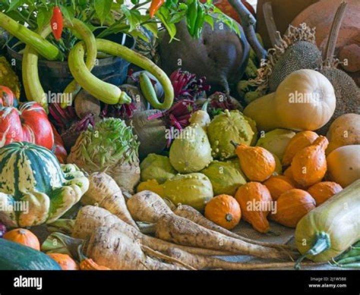 What crops are harvested in October