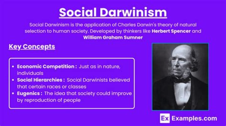 What did Darwin think of social Darwinism