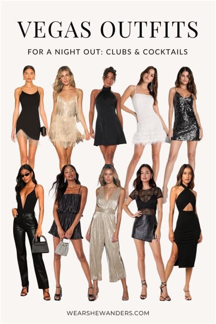 What do girls wear to Vegas clubs