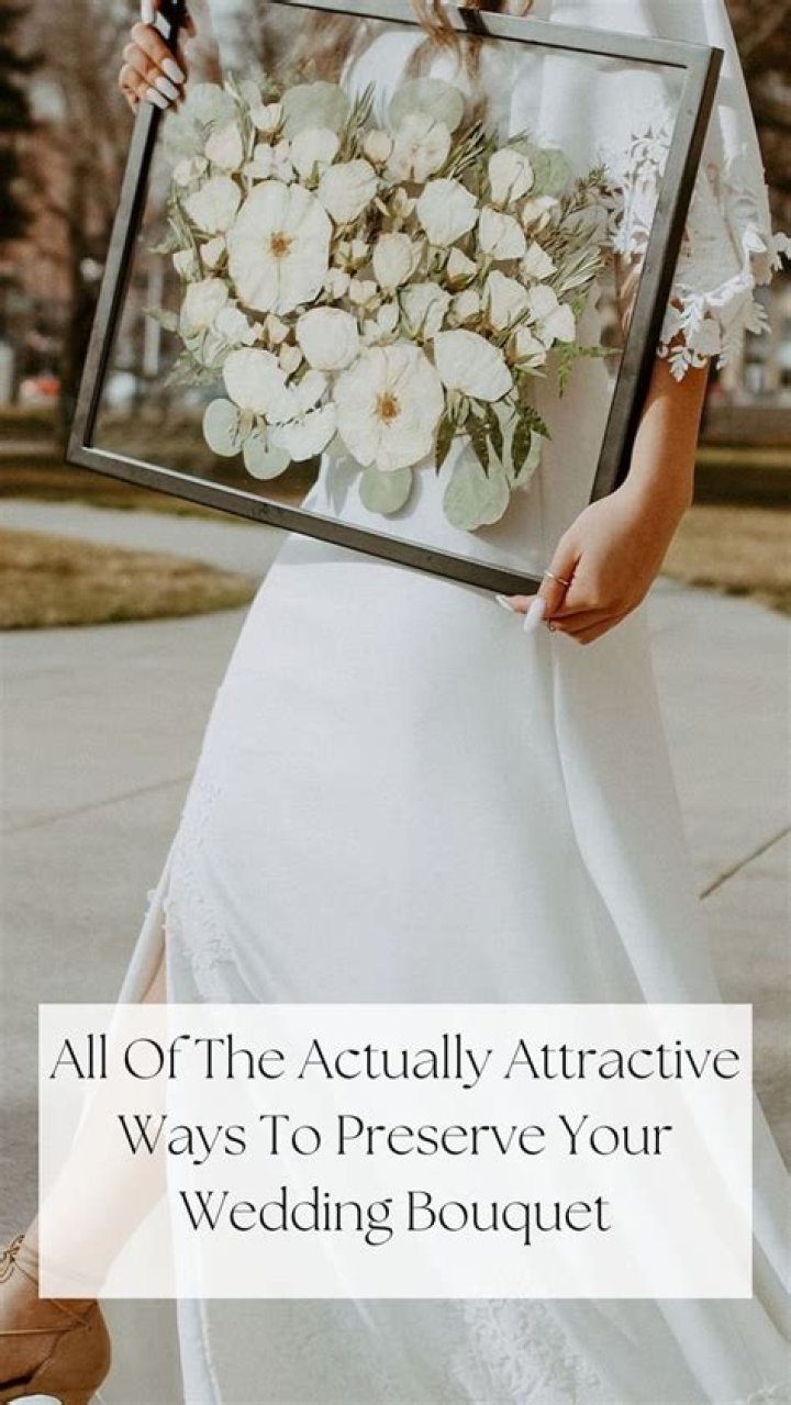 What do you do with the bouquet after the wedding