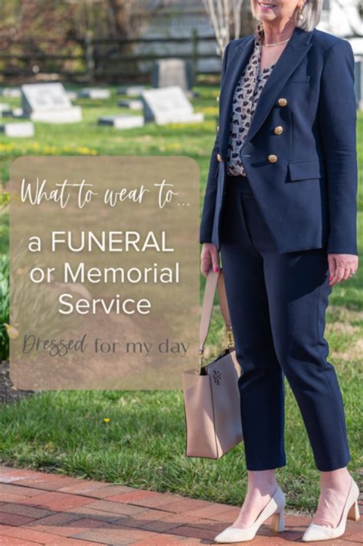 What do you wear to a memorial service 2019