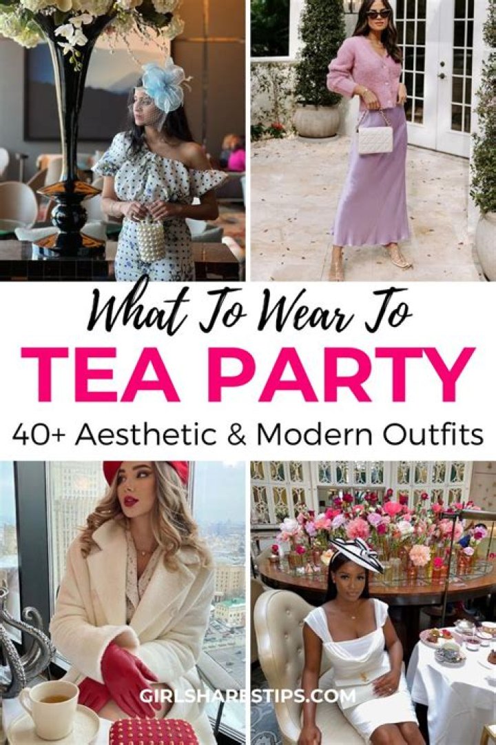 What do you wear to an English tea party