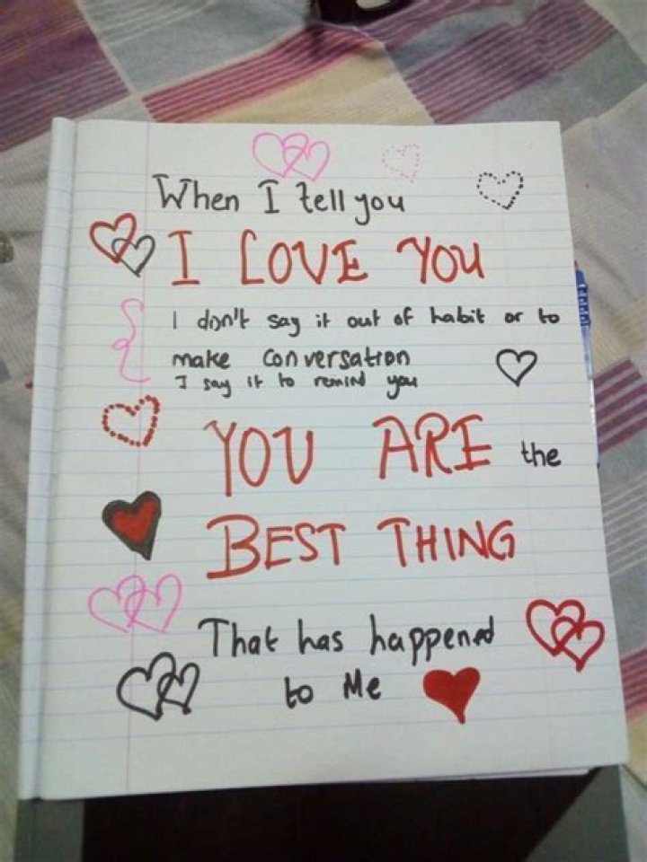 What do you write in a message in a bottle for your boyfriend