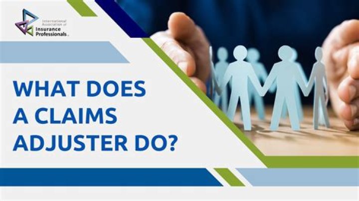 What does a claims adjuster do for progressive