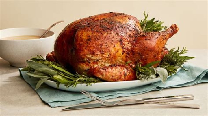 What does a cooked turkey look like