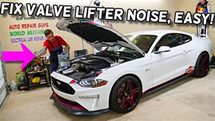 What does a noisy lifter sound like