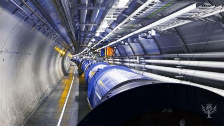 What does a particle accelerator do