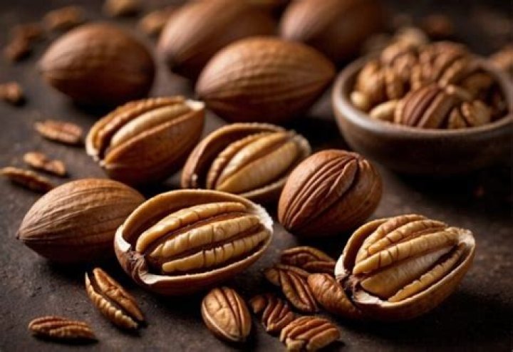 What does a pecan nut shell look like